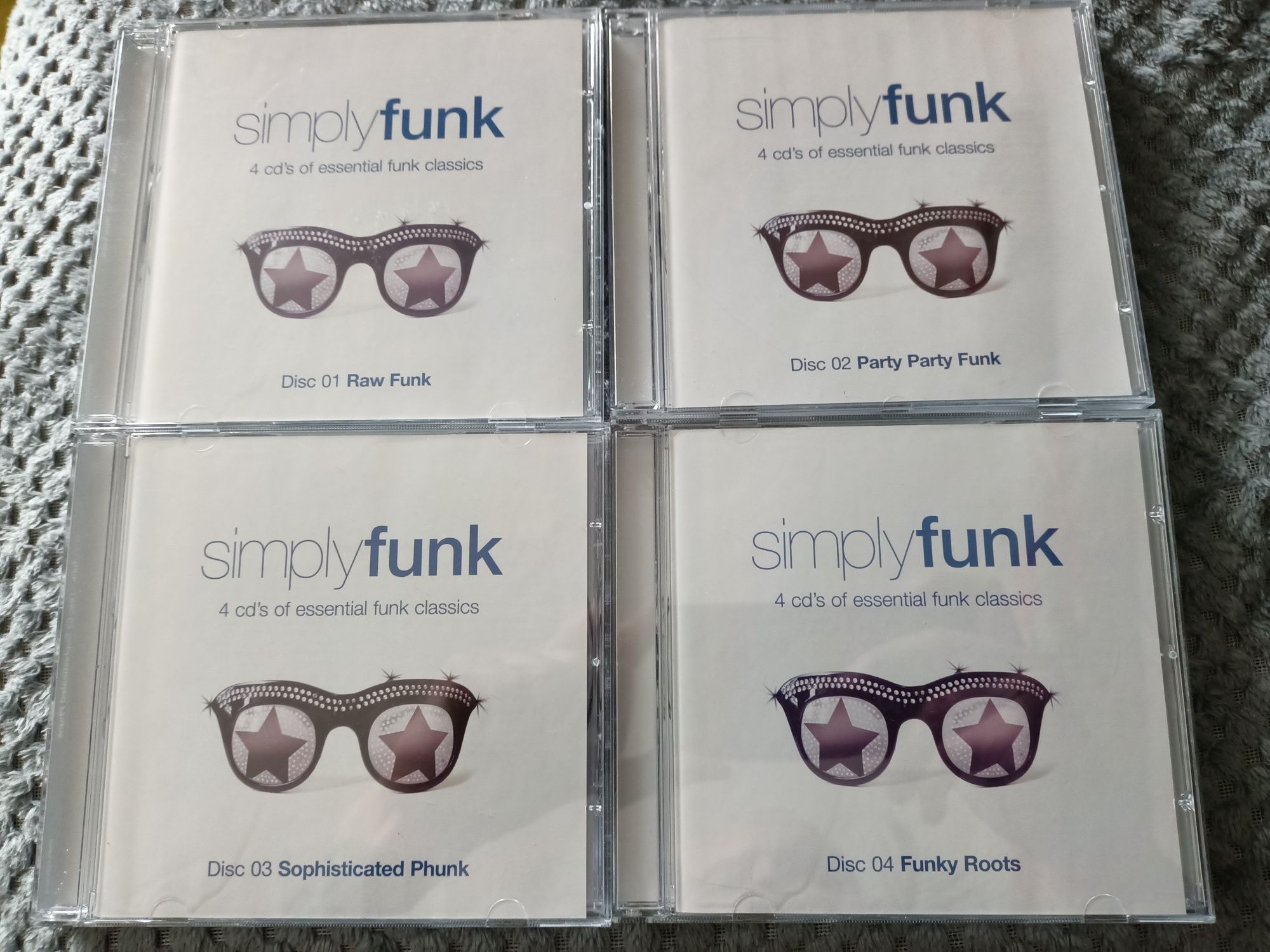 Simply Funk - 4 x CD box