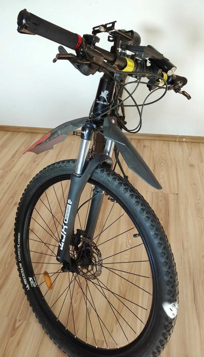 Rower elektryczny konwersja Romet Mustang M2 17"