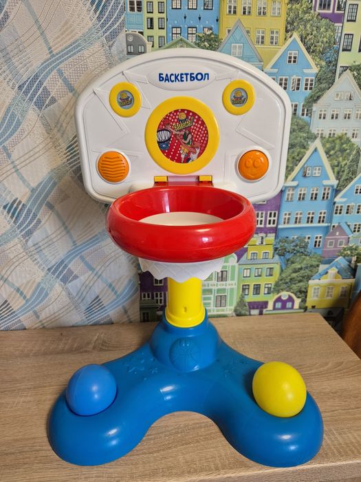 Дитяче баскетбольне кільце зі стійкою