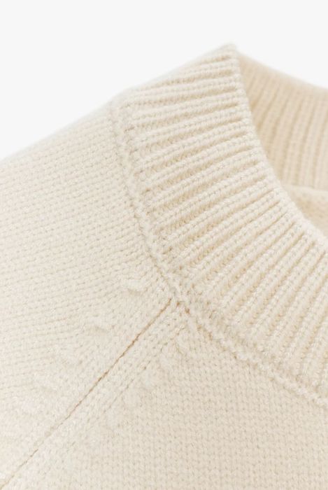 Трикотажний топ з круглим коміром