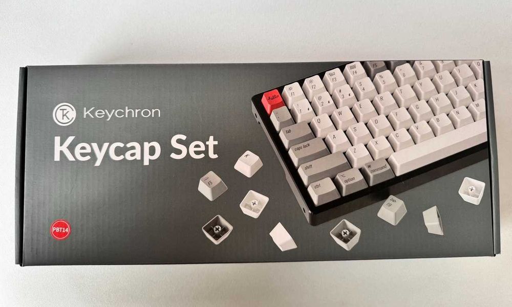 Кейкапи Keychron Double-Shot PBT-14 Cherry ANSI і UK ISO, 219 клавіш