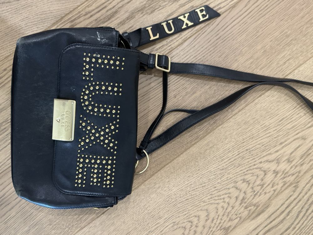 Guess torebka skora naturalna