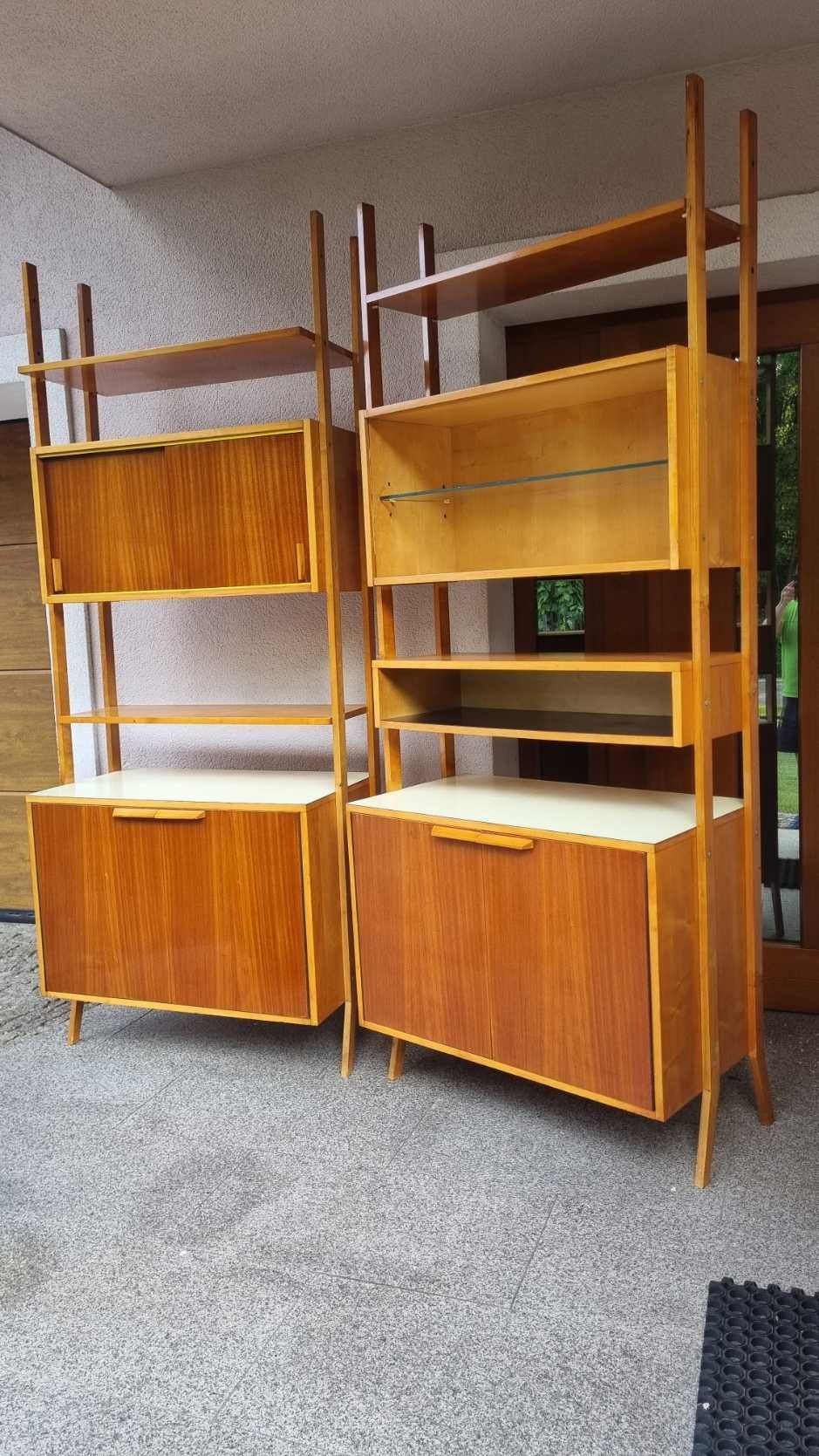 Regał Kredens Highboard Design PRL lata 60 Czechosłowacja