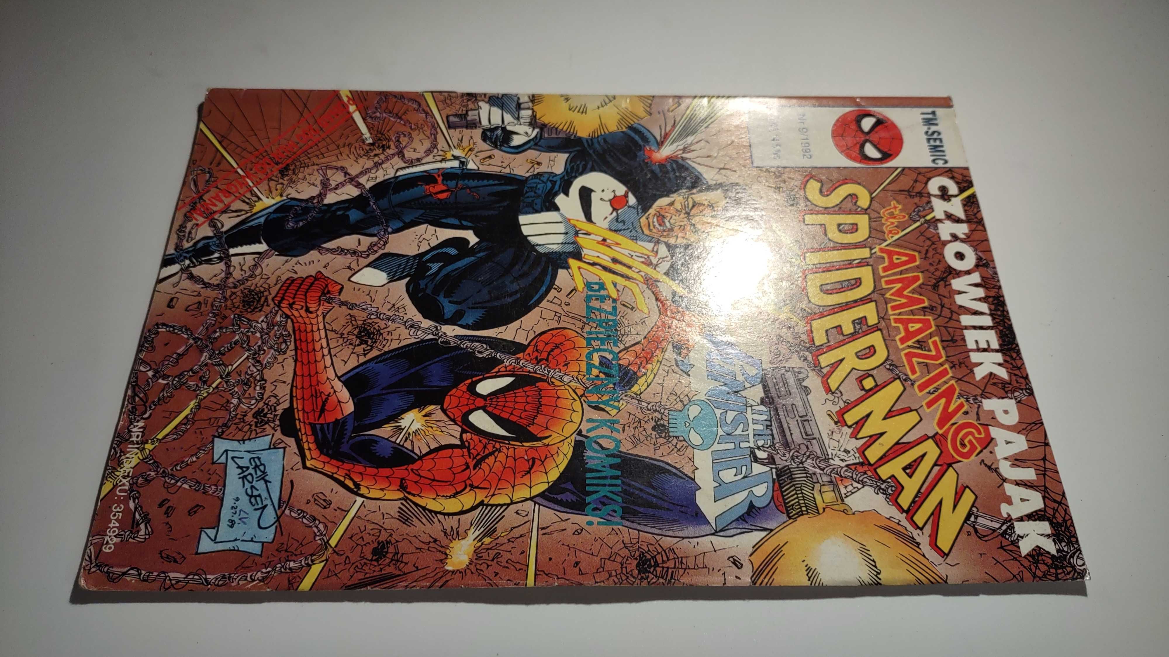 Spiderman 9/1992 Punisher TM-Semic