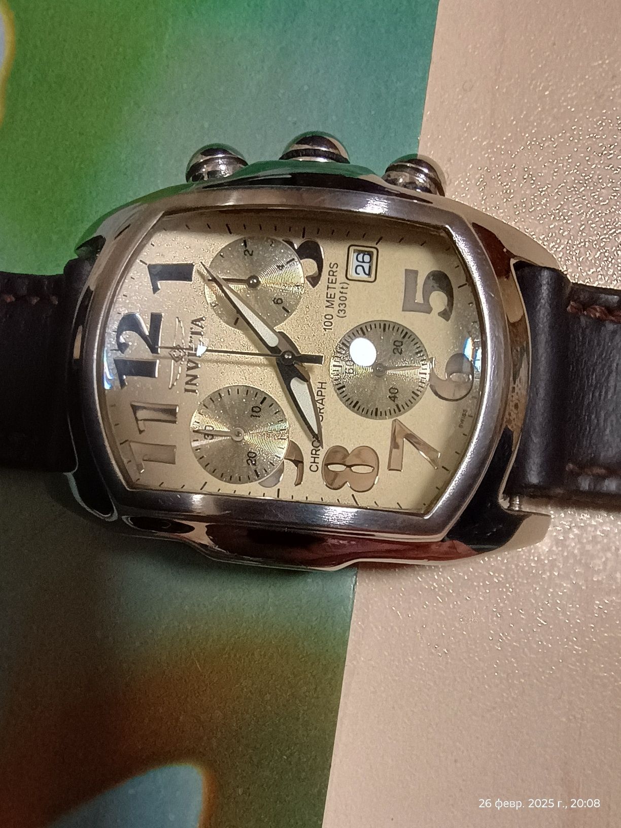 Хронограф Invicta lupah. Обмін. 100м.