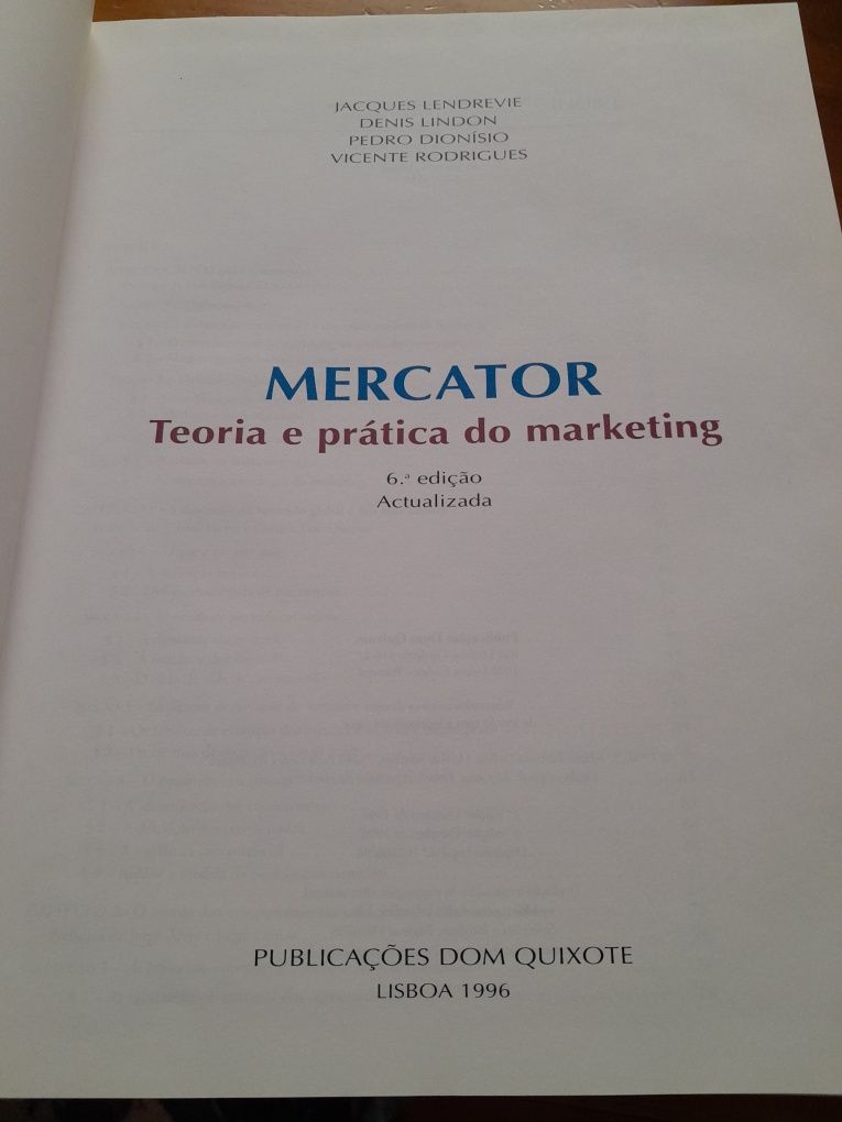 MERCATOR - Teoria e prática do marketing