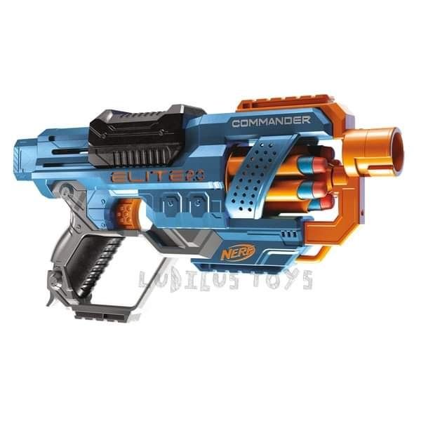 Pistola Lança Dardos Nerf Elite 2.0 Commander RD, NOVO