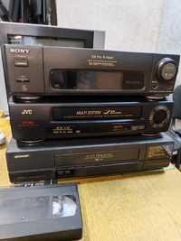 Видеомагнитофон. Sony slv-x712sg Sharp vc-a33bp. JVC hr-p30a VHS