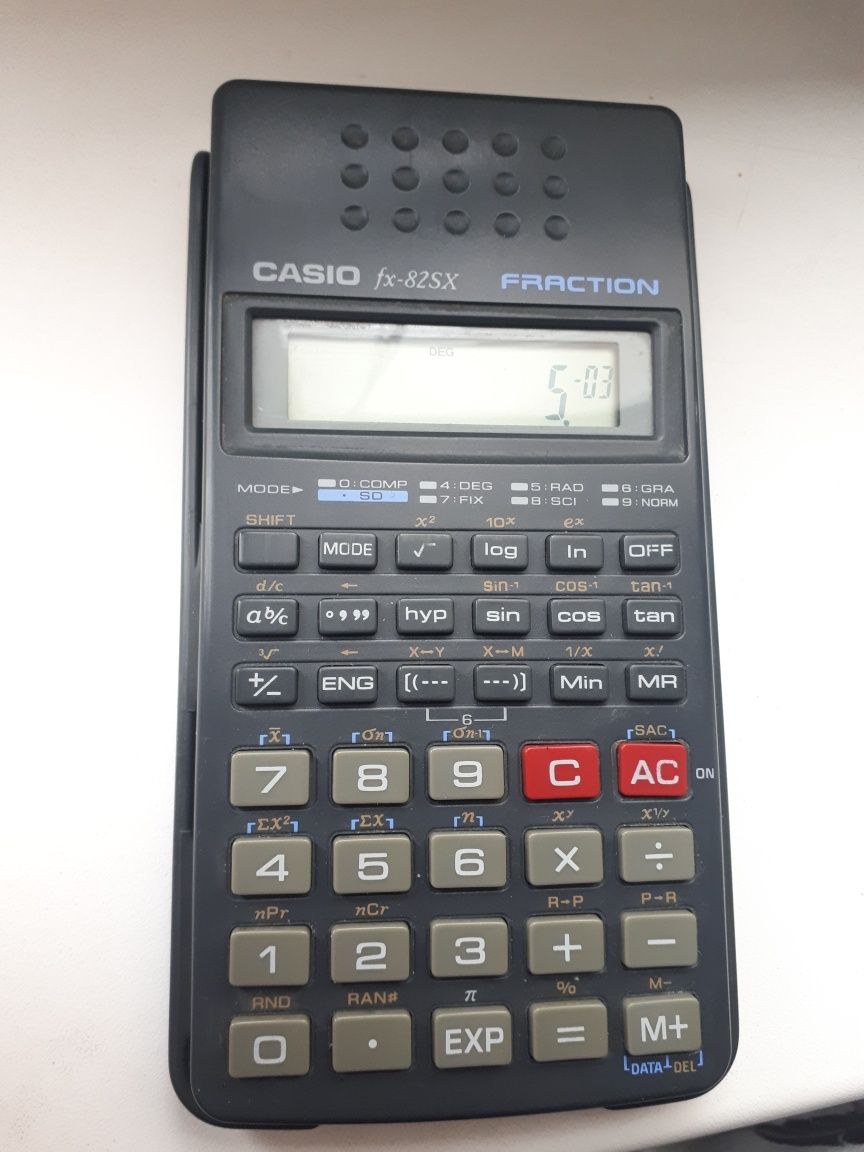 Калькулятор casio fx-82sx