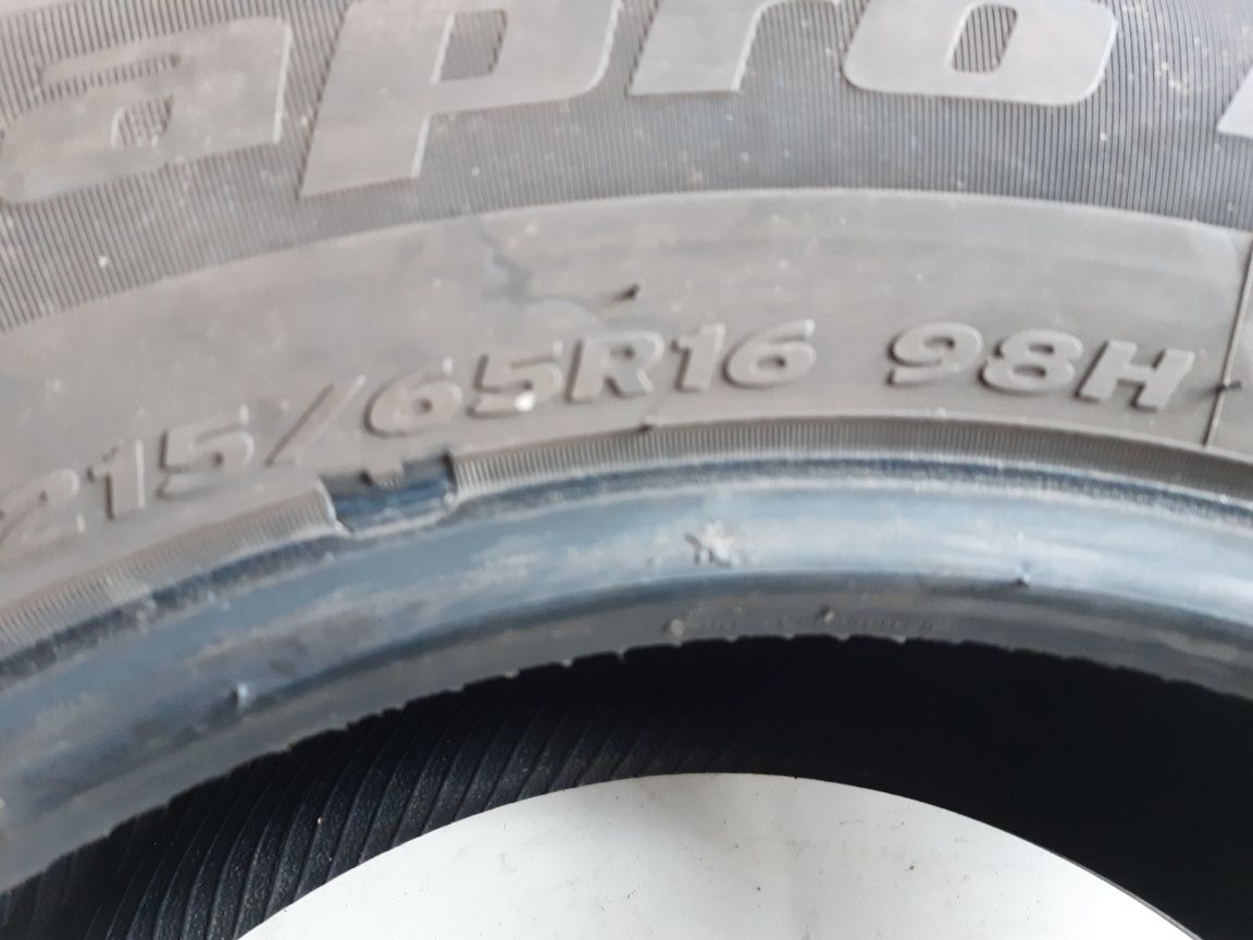 Opony letnie 215/65R16 Hankook 21r. 6mm montażvw cenie