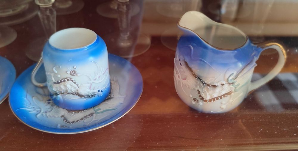 Conjunto NOVO de café porcelana japonesa Soko China