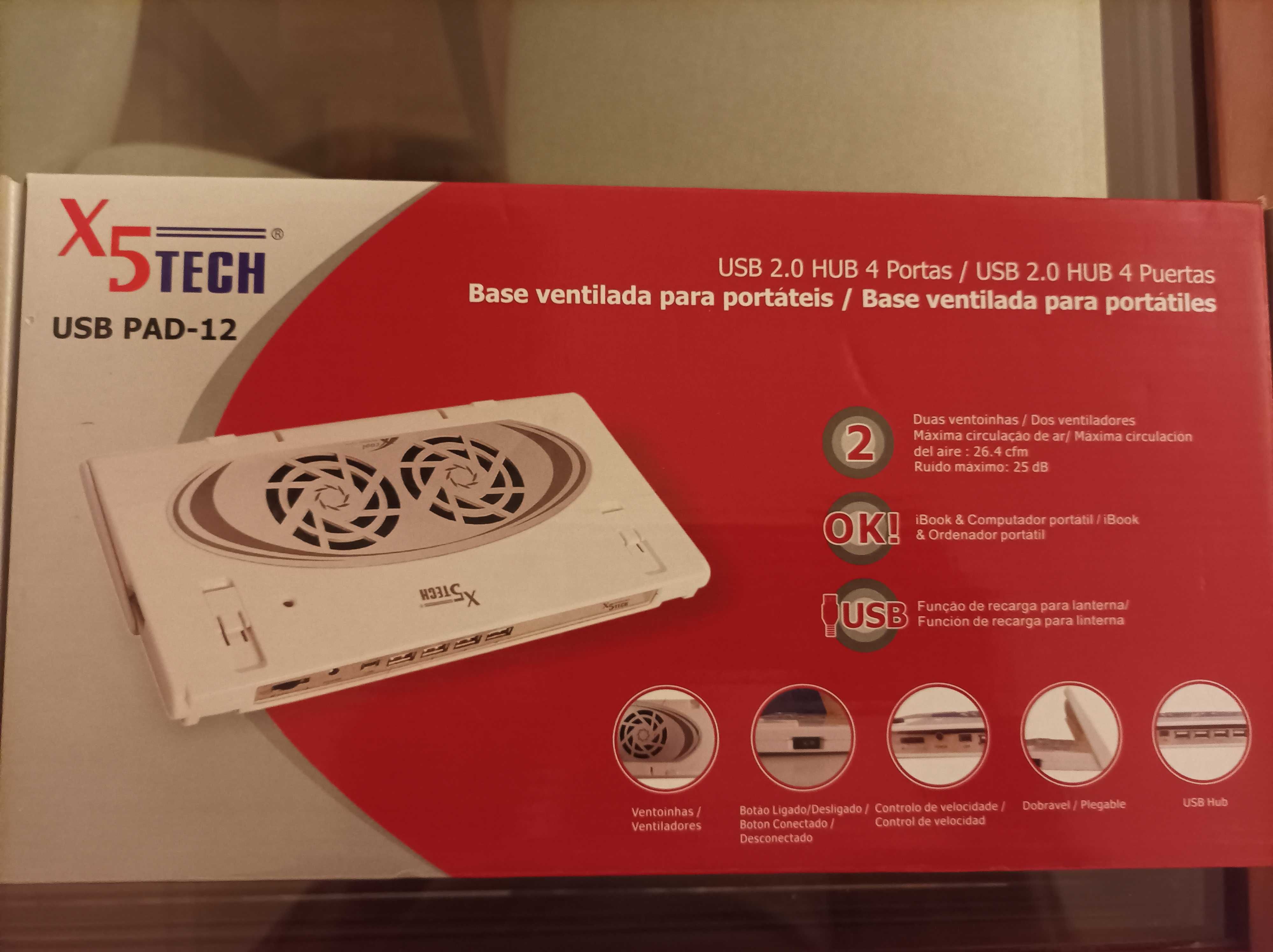 Notebook Cooler X5 tech NOVO!