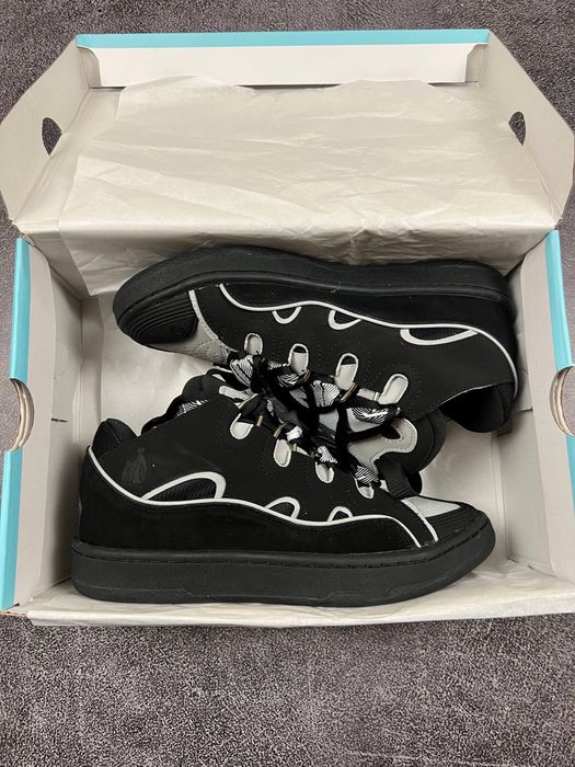 ЛІМІТОВАНА МОДЕЛЬ‼️Кросівки Lanvin Curb Sneakers Black Premium,ланвін.