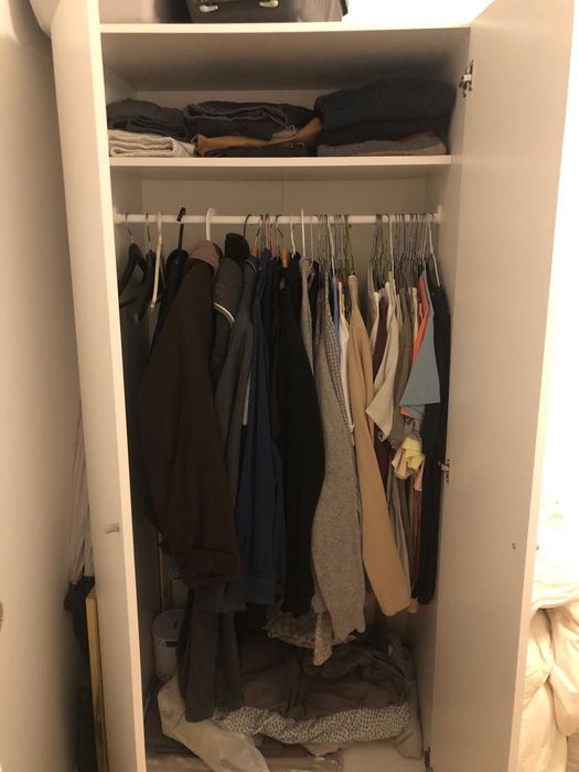 Roupeiro branco IKEA