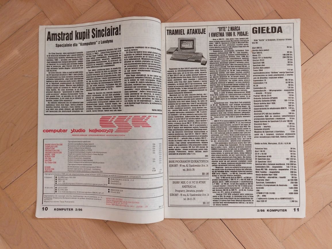 Miesięcznik Komputer 2 / 1986