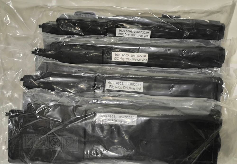 Набір тонер картриджів 106R02232 /29/30/31 до Xerox Phaser 6600/WC6605