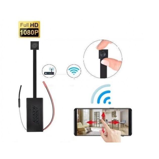 ‼️Мини-камера 1080P на шлейфе | Wi-Fi | датчик движения | V380 Pro