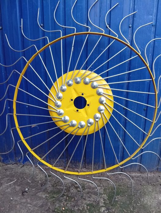 Граблі ворошилки сонечко на 5 коліс