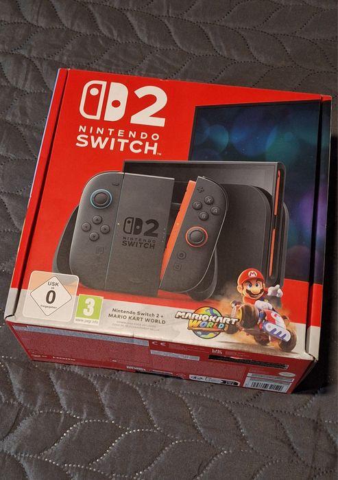Nintendo Switch 2 Mario Kart - NOVO/ SELADO
