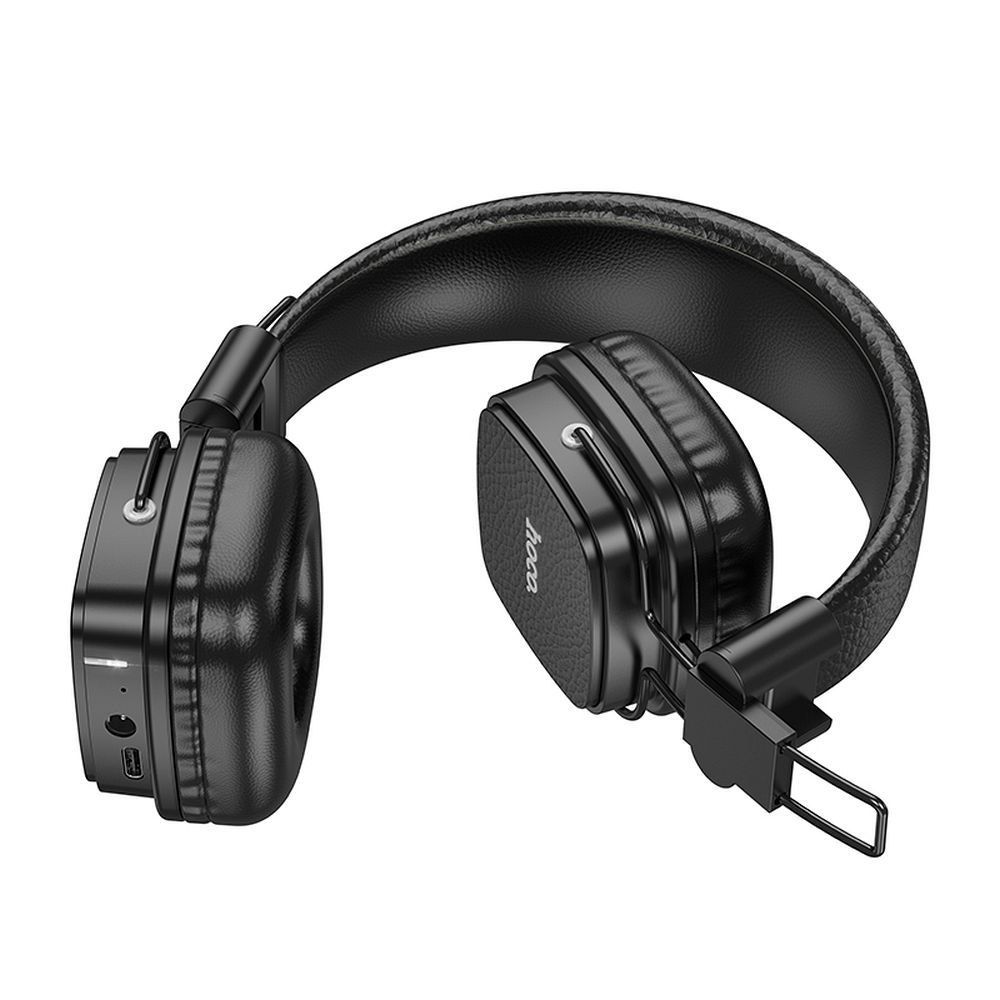 HOCO słuchawki bezprzewodowe bluetooth nagłowne W56 czarne