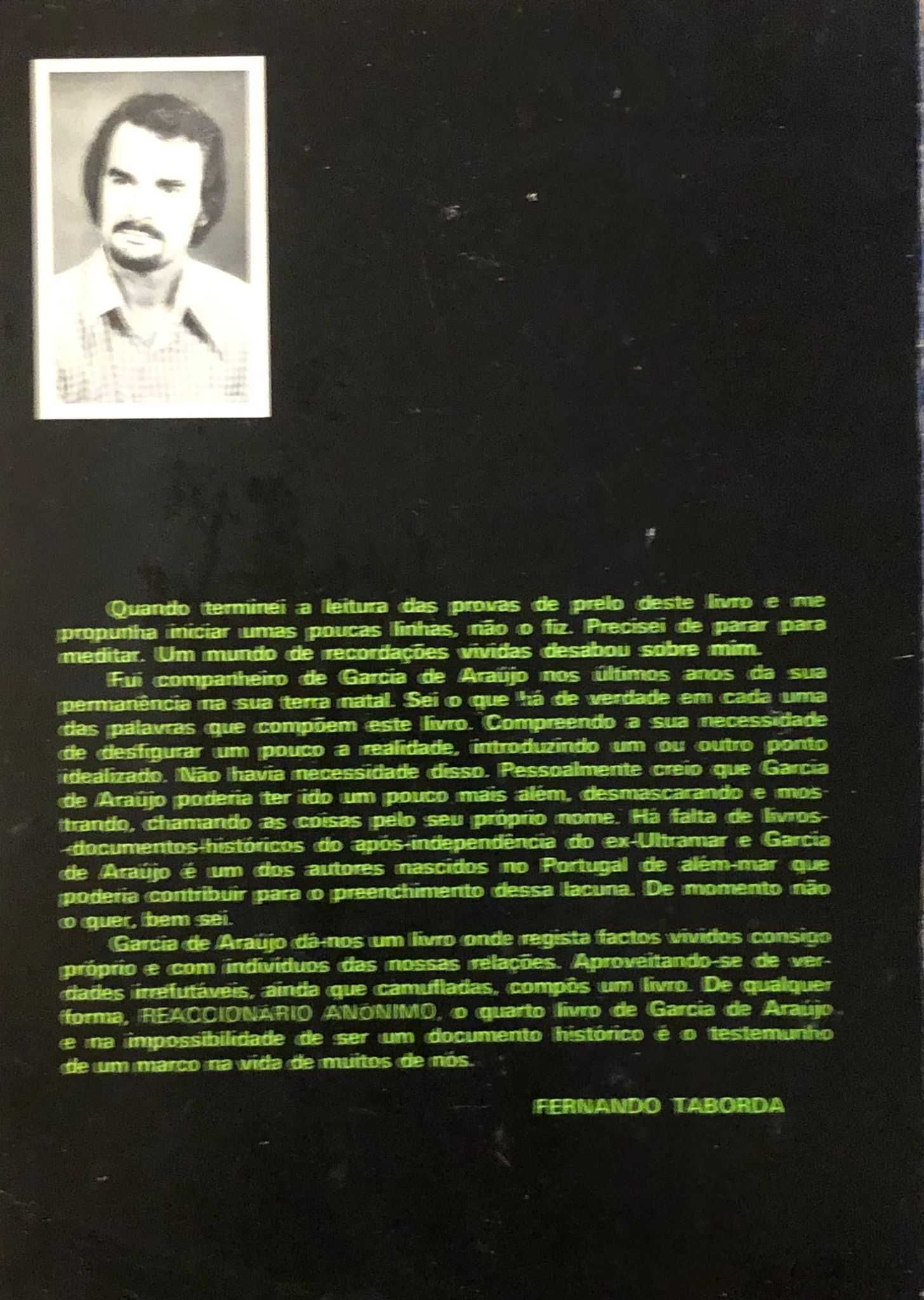 REACCIONÁRIO ANÓNIMO, Garcia de Araújo (1979) - Expulsos pela FRELIMO