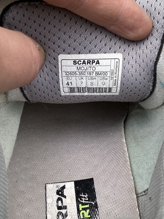 Оригінал кросівки Scarpa Mojito 32605-350 41р 26см