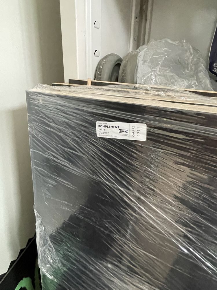 Ikea portas prateleiras varão e sapateira