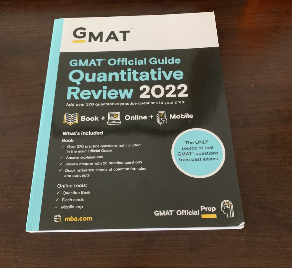 GMAT 2022 Official Guide
