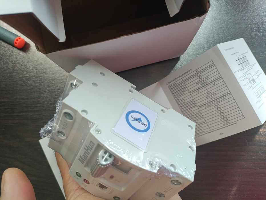 АВР 1 фазний GEYA G2R 63A и Manhua mes1-63ns/2p автомат вводу резерву