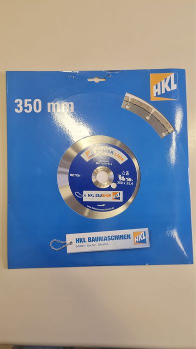 Tarcza HKL Norton 350mm Diamentowa