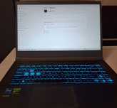 Laptop MSI Thin 15 i5-12gen, 32 GB ram, 512ssd+512hdd 3050 rtx 144 hz