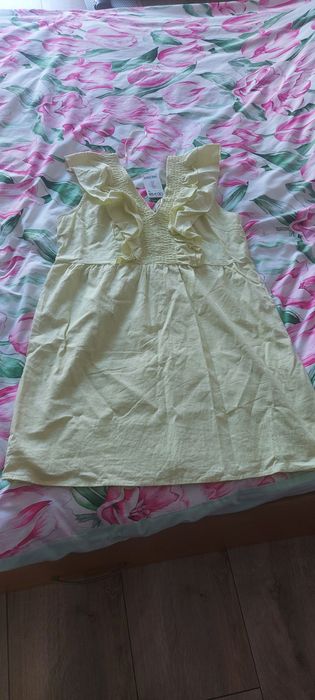 Sukienka orsay rozm. 48 żółta