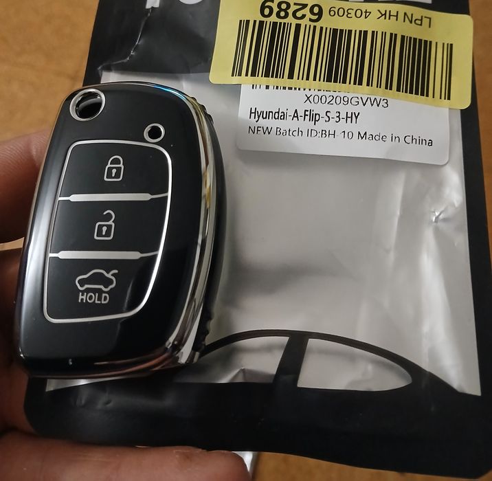 Capa chave hyundai a flip 3