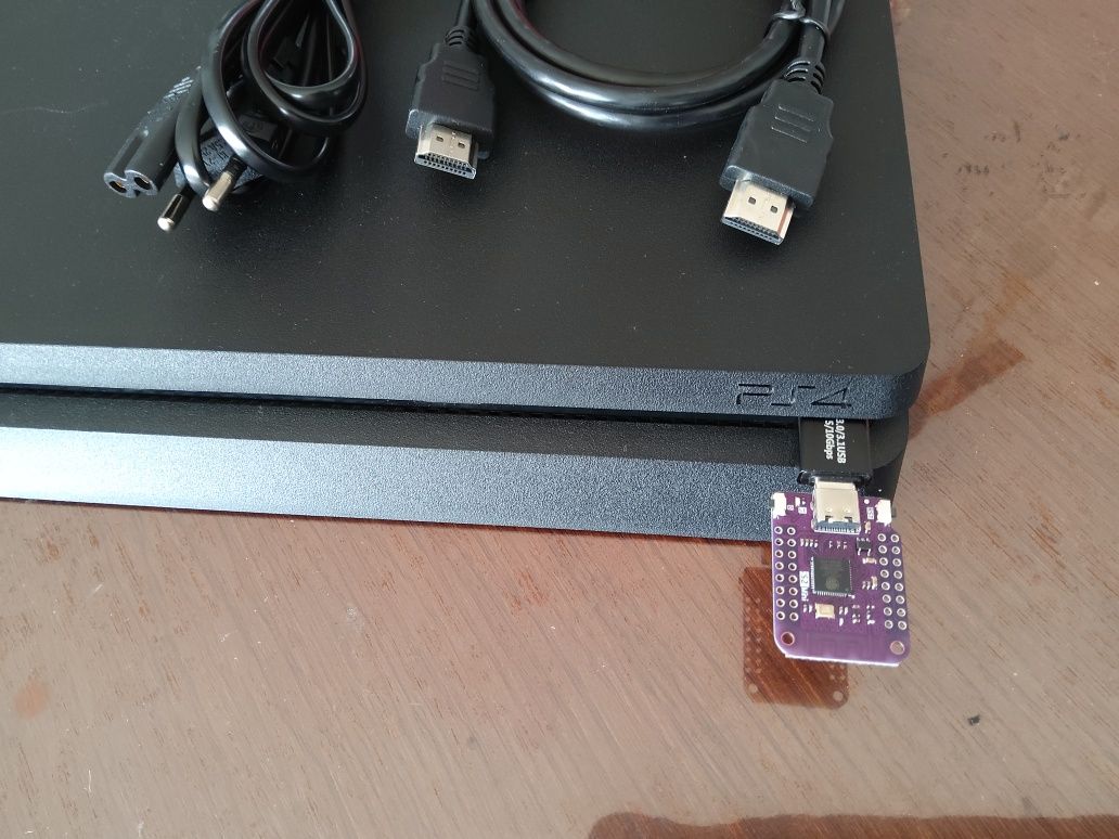 Moduł ESP32-S2mini, JAILBREAK PS4, GoldHen bez pendrive, soft 9.00