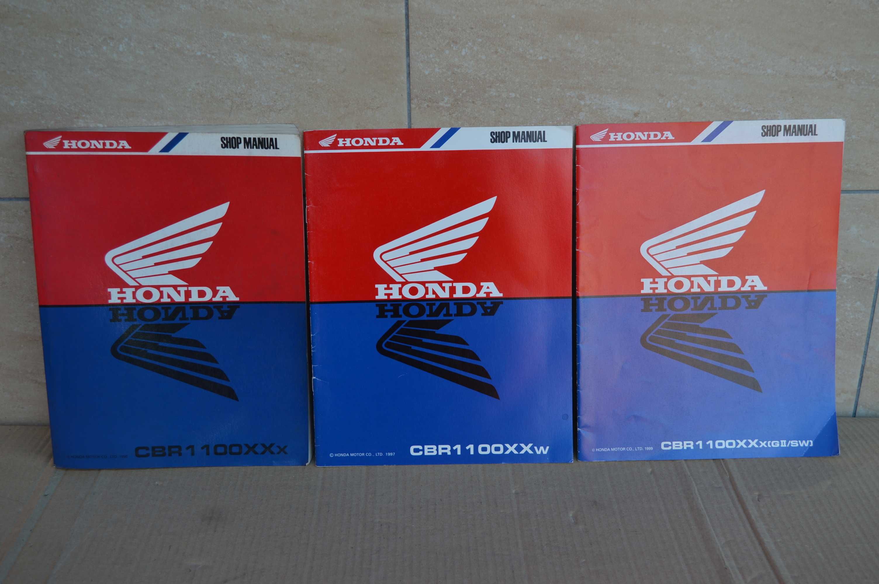 Honda CBR 1100 xx INSTRUKCJA obsługi napraw serwisówka OEM