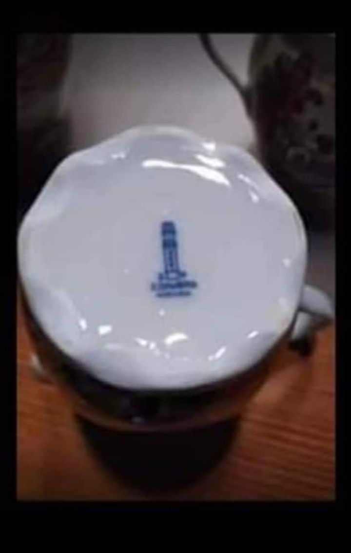 Conjunto de chá  de porcelana