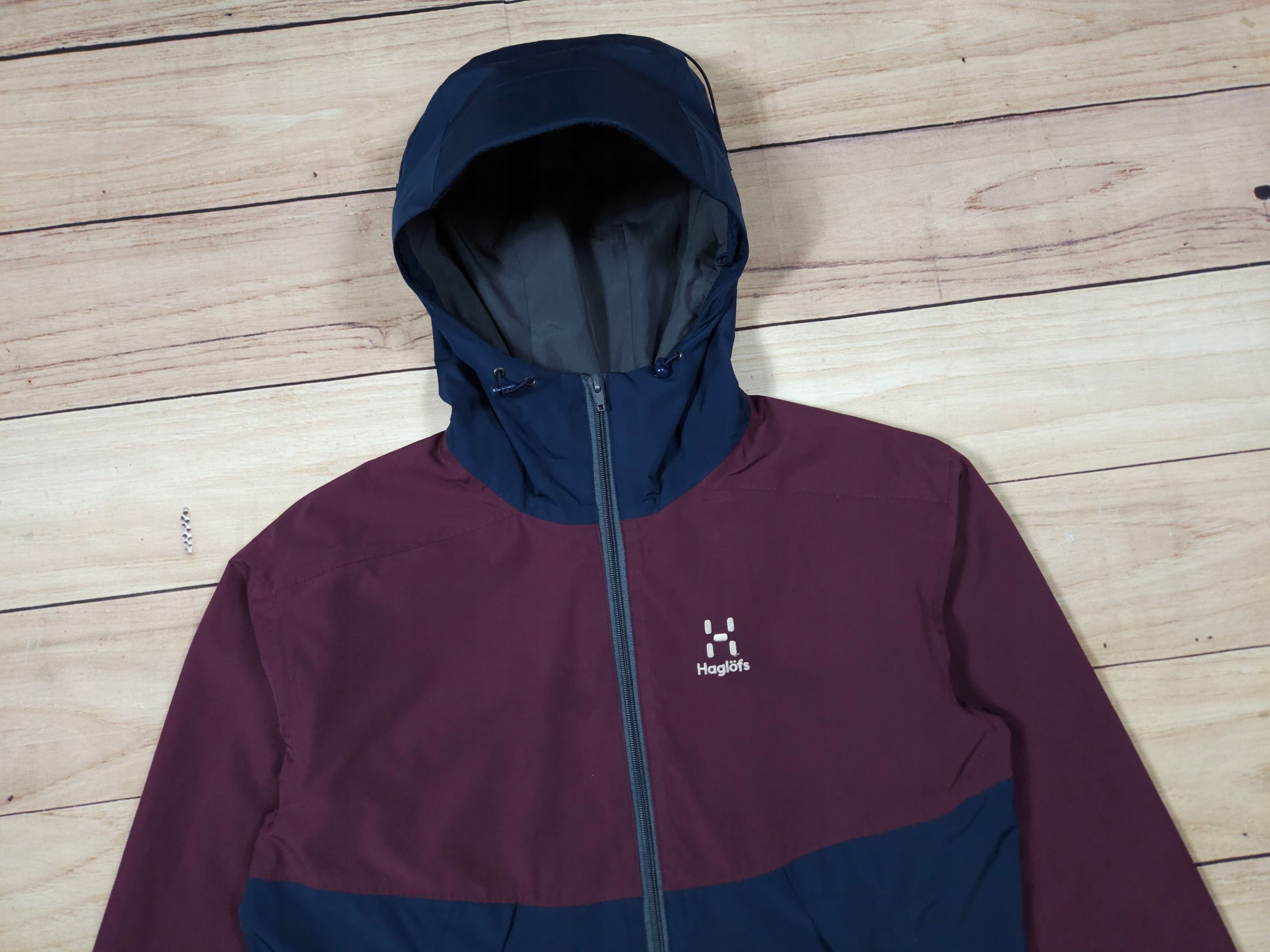 HAGLOFS Mila Rain Kurtka Męska Proof Logowana r. S/M