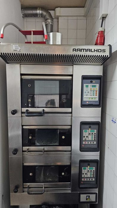Forno Ramalhos trifásico 3 camaras