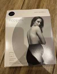 Noppies panty shorts seamless czarne rajstopy ciążowe
