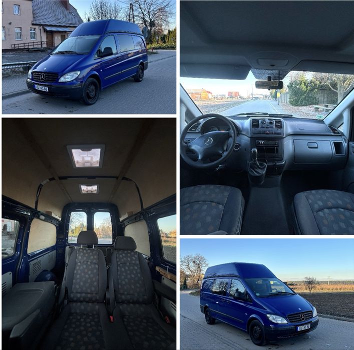 Mercedes Vito • HIGH ROOF !!! • Jeden Właściciel • Serwisowany • 2.2 D