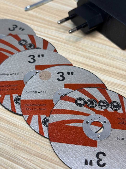 Набор 2в1 Болгарка + Шуруповерт + 5 дисков / Набор инструментов