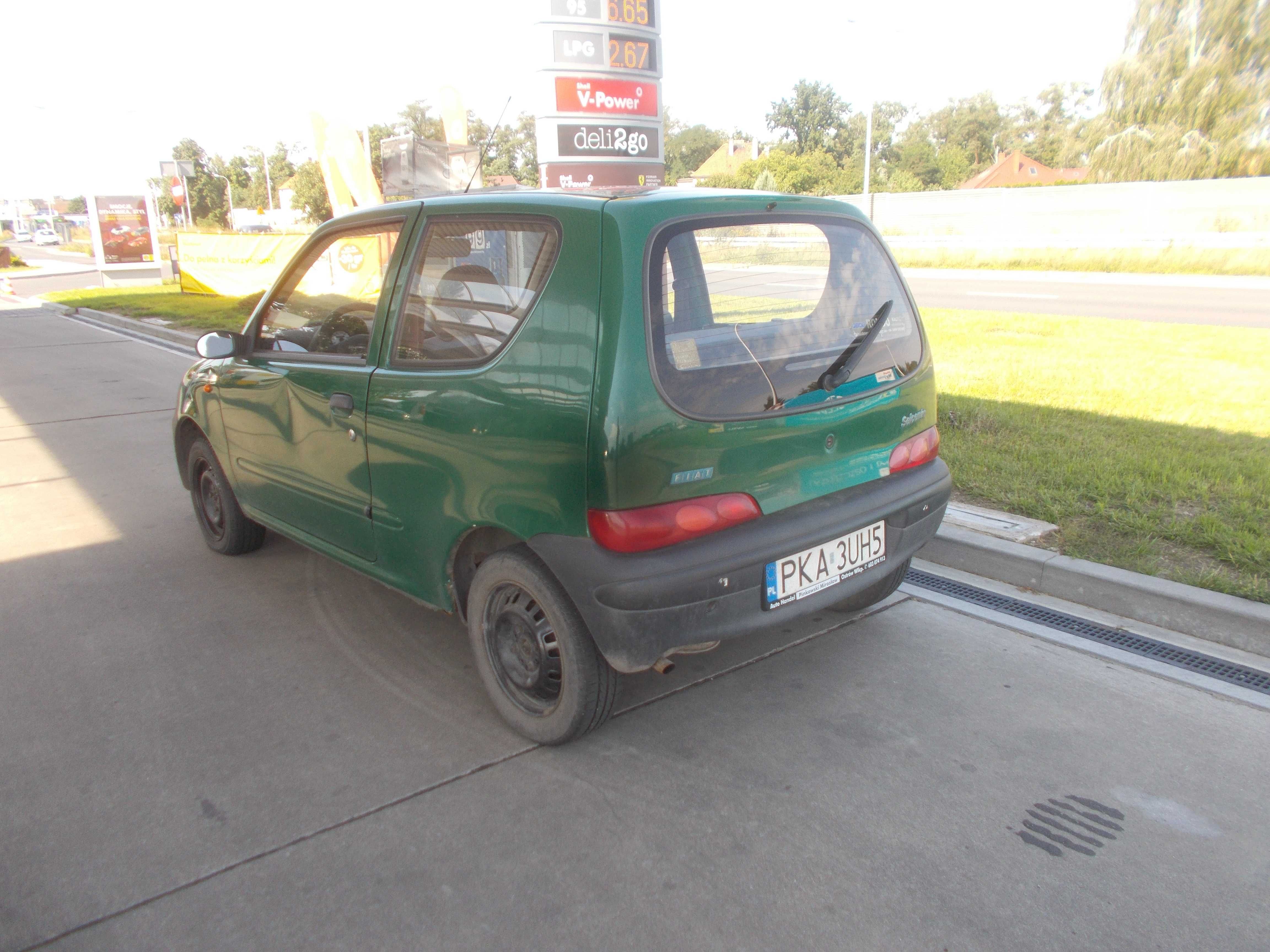 Drzwi lewe Fiat Seicento kolor 312/B demontaż