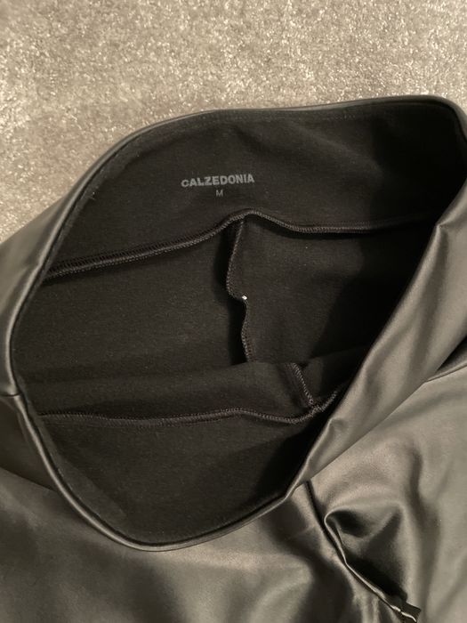 Calças Calzedonia pele sintetica como Novas tamanho M