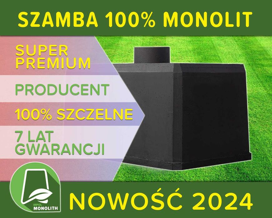 Zbiornik MONOLITYCZNY betonowy  na Szambo, Szamba betonowe i Zbiorniki