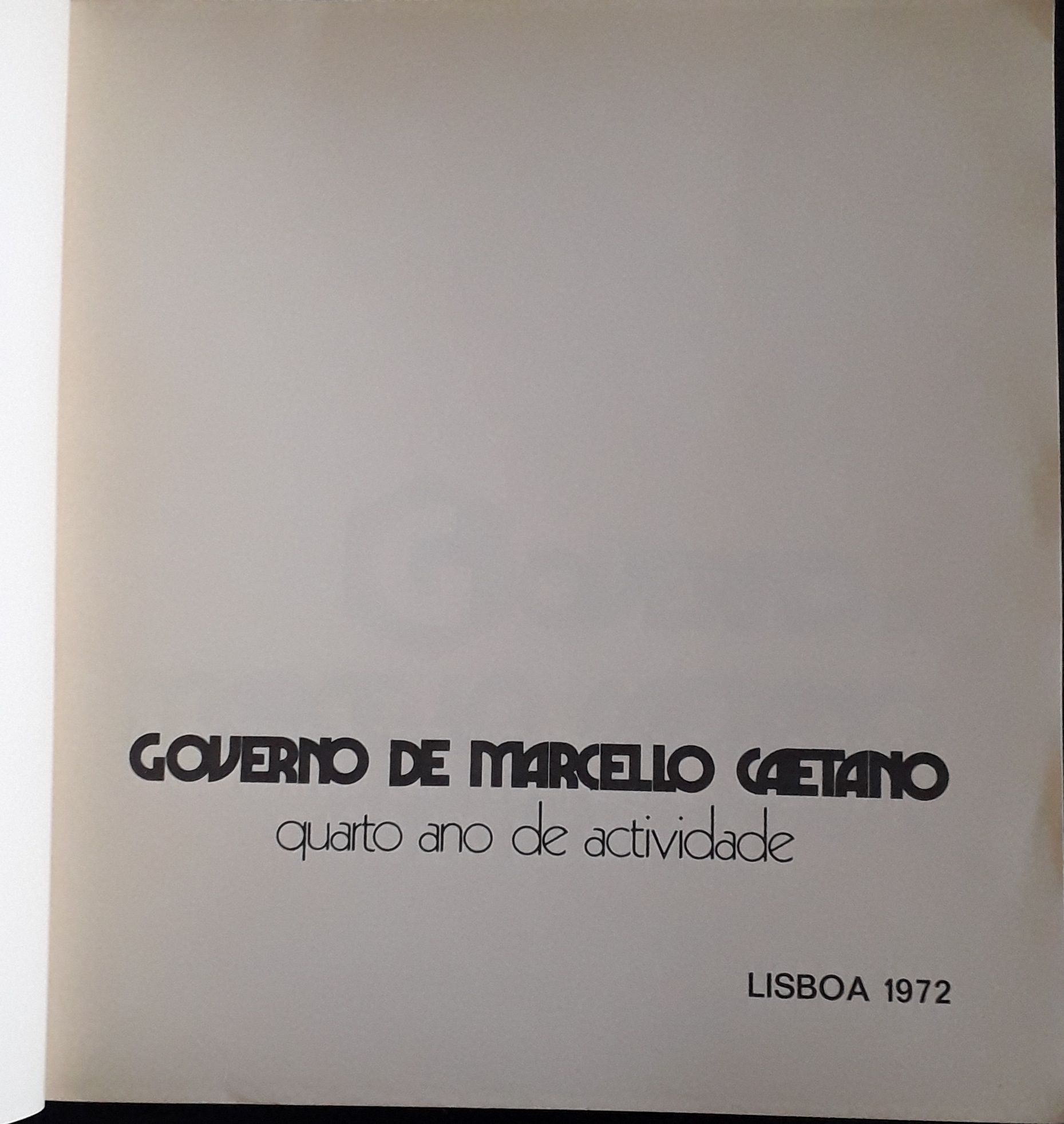 Governo de Marcelo Caetano, quarto ano de atividade (1972)