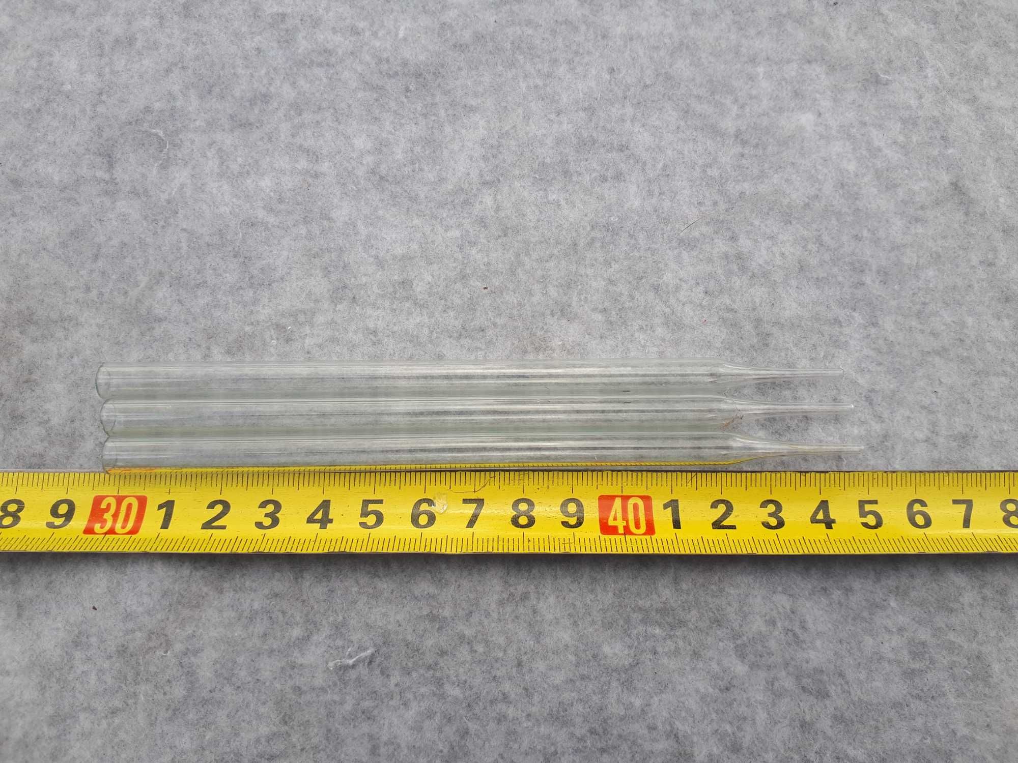 Końcówki szklane do pipety / wkraplacza / szkło laboratoryjne