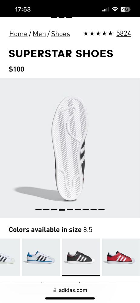 Кросівки Adidas, розмір 8 американський, оригінал
