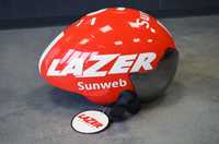 Kask LAZER VICTOR sunweb czerwony