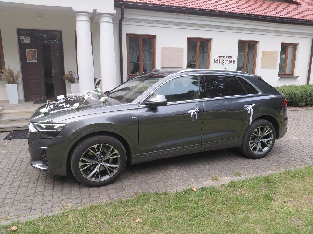 Audi Q8 nowe - zawiozę do ślubu
