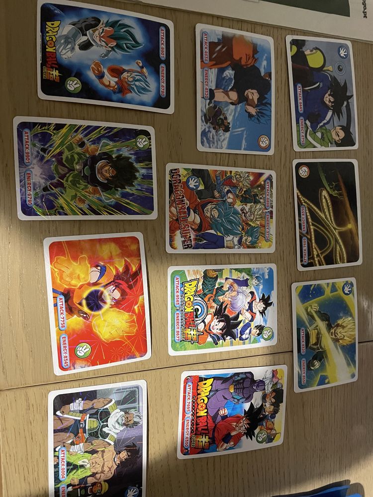 Cartas dragon ball super